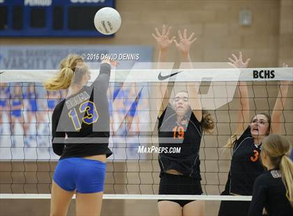 Thumbnail 1 in Santa Ynez @ Bakersfield Christian (CIF State Division III 1st Round) photogallery.