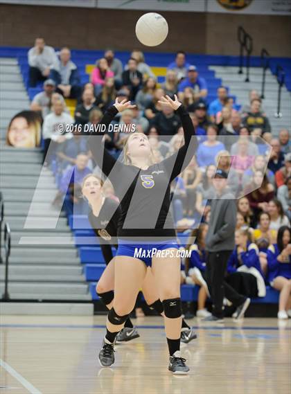 Thumbnail 2 in Santa Ynez @ Bakersfield Christian (CIF State Division III 1st Round) photogallery.