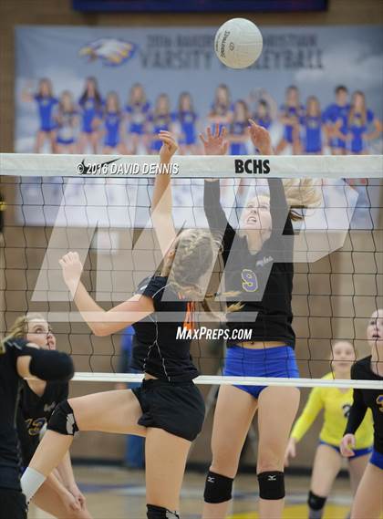 Thumbnail 3 in Santa Ynez @ Bakersfield Christian (CIF State Division III 1st Round) photogallery.