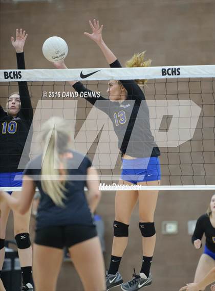Thumbnail 3 in Santa Ynez @ Bakersfield Christian (CIF State Division III 1st Round) photogallery.