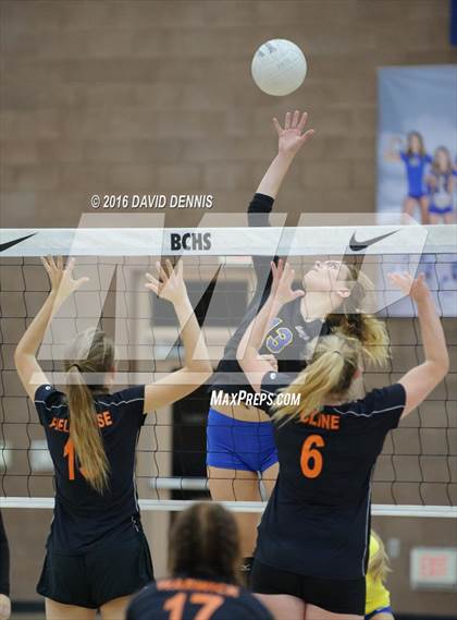 Thumbnail 3 in Santa Ynez @ Bakersfield Christian (CIF State Division III 1st Round) photogallery.