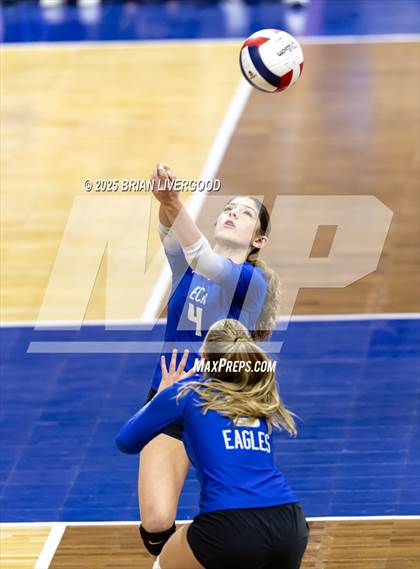 Thumbnail 3 in Prairie vs. Evangel Christian Academy (CHSAA 1A First Round) photogallery.