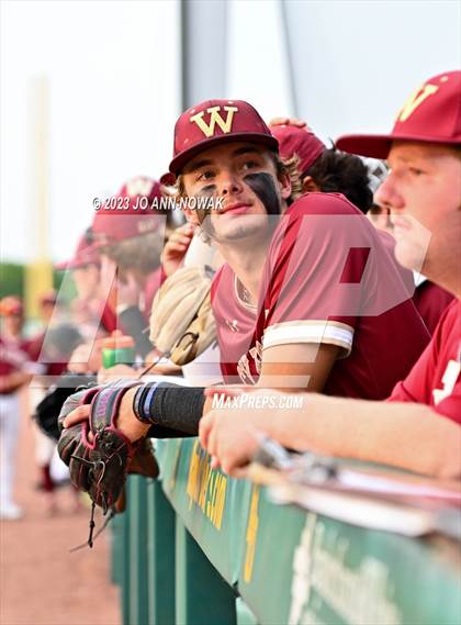 Thumbnail 2 in Cypress Woods vs. Rockwall-Heath (UIL 6A Region 2 Semifinal - Game 2) photogallery.