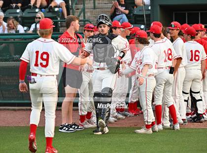 Thumbnail 2 in Cypress Woods vs. Rockwall-Heath (UIL 6A Region 2 Semifinal - Game 2) photogallery.