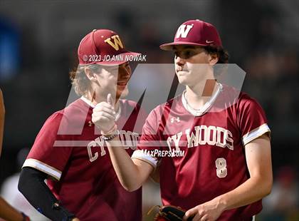 Thumbnail 3 in Cypress Woods vs. Rockwall-Heath (UIL 6A Region 2 Semifinal - Game 2) photogallery.