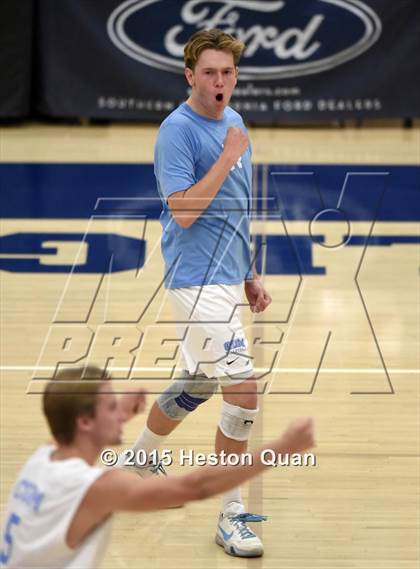 Thumbnail 2 in Huntington Beach vs Corona Del Mar (CIF-SS D1 Final) photogallery.