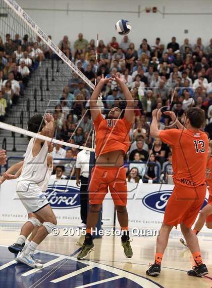 Thumbnail 2 in Huntington Beach vs Corona Del Mar (CIF-SS D1 Final) photogallery.