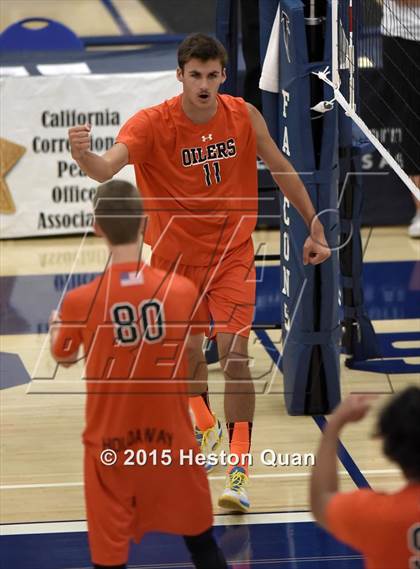 Thumbnail 3 in Huntington Beach vs Corona Del Mar (CIF-SS D1 Final) photogallery.