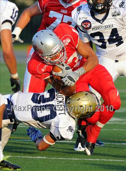 Thumbnail 1 in Big 33 Football Classic (Pennsylvania vs. Ohio)  photogallery.