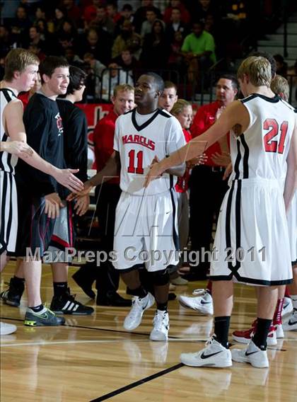 Thumbnail 3 in Montrose Christian @ Marcus (ESPNU Showcase) photogallery.