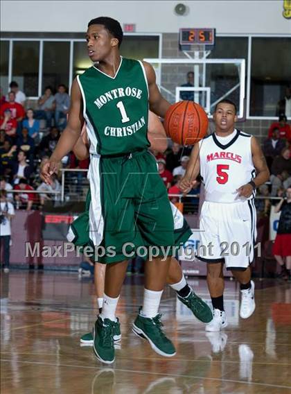 Thumbnail 3 in Montrose Christian @ Marcus (ESPNU Showcase) photogallery.