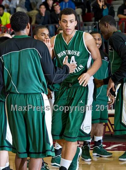 Thumbnail 1 in Montrose Christian @ Marcus (ESPNU Showcase) photogallery.