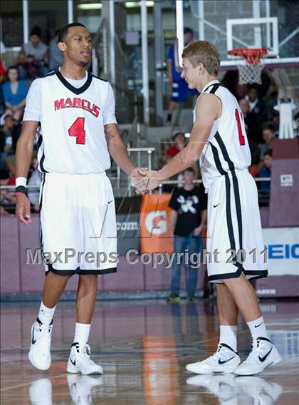 Thumbnail 1 in Montrose Christian @ Marcus (ESPNU Showcase) photogallery.