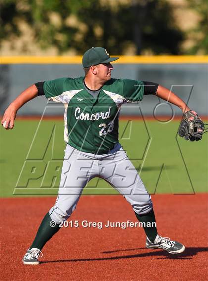 Thumbnail 2 in Concord @ Cardinal Newman (NCS DII Playoff) photogallery.
