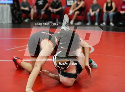 Thumbnail 3 in Ayala vs Lakeside (CIF Southern Section Wrestling Championships) photogallery.