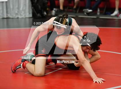 Thumbnail 3 in Ayala vs Lakeside (CIF Southern Section Wrestling Championships) photogallery.