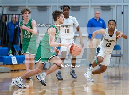 Thumbnail 1 in Triton Central vs. University (IHSAA 2A Regional Semi-final) photogallery.