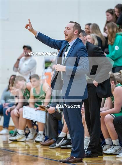 Thumbnail 2 in Triton Central vs. University (IHSAA 2A Regional Semi-final) photogallery.
