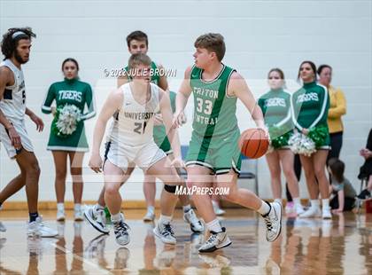 Thumbnail 1 in Triton Central vs. University (IHSAA 2A Regional Semi-final) photogallery.