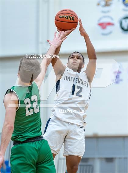 Thumbnail 2 in Triton Central vs. University (IHSAA 2A Regional Semi-final) photogallery.