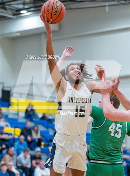 Thumbnail 2 in Triton Central vs. University (IHSAA 2A Regional Semi-final) photogallery.