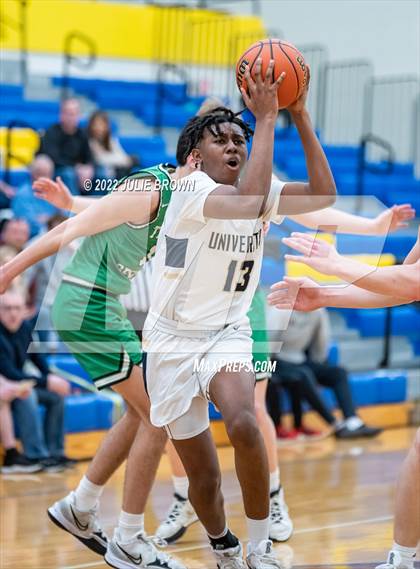 Thumbnail 2 in Triton Central vs. University (IHSAA 2A Regional Semi-final) photogallery.