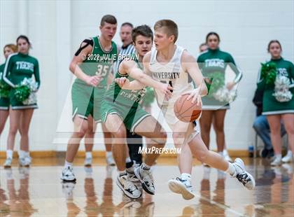 Thumbnail 3 in Triton Central vs. University (IHSAA 2A Regional Semi-final) photogallery.
