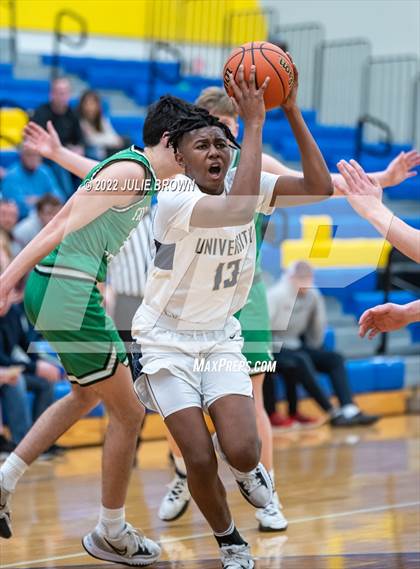 Thumbnail 1 in Triton Central vs. University (IHSAA 2A Regional Semi-final) photogallery.