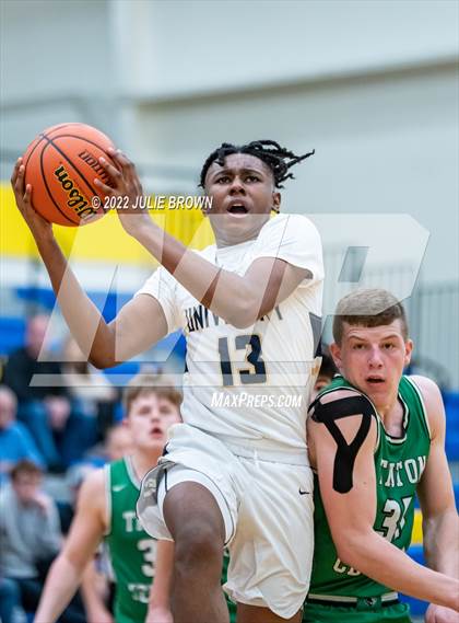Thumbnail 3 in Triton Central vs. University (IHSAA 2A Regional Semi-final) photogallery.