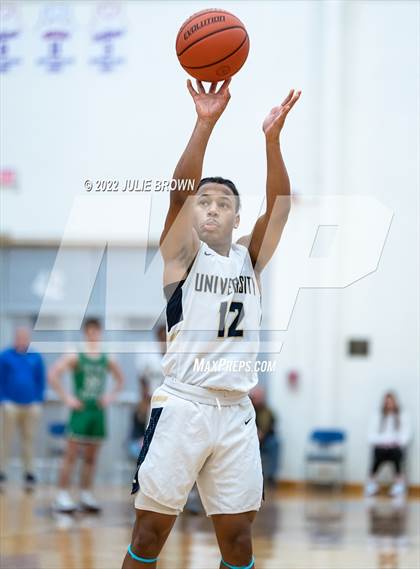 Thumbnail 2 in Triton Central vs. University (IHSAA 2A Regional Semi-final) photogallery.