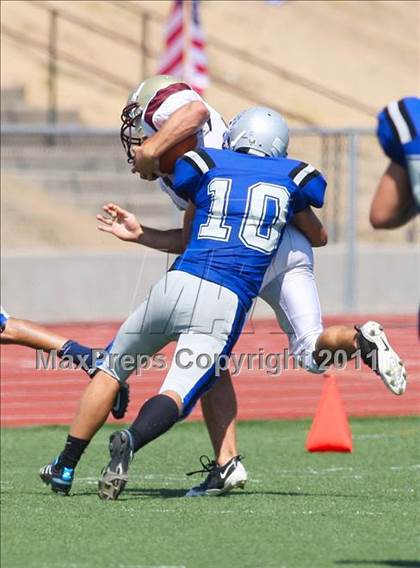 Thumbnail 2 in Scotts Valley vs. Capital Christian (Battle at the Capital) photogallery.
