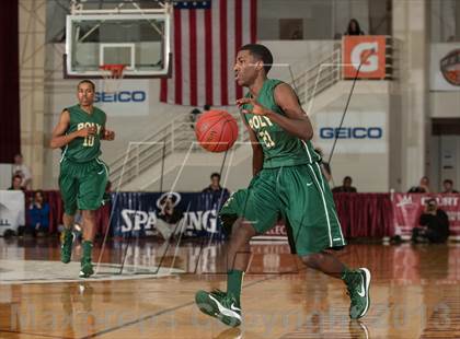 Thumbnail 2 in Long Beach Poly vs. Whitney Young (Spalding Hoophall Classic) photogallery.