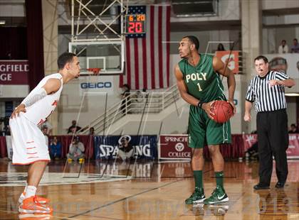 Thumbnail 1 in Long Beach Poly vs. Whitney Young (Spalding Hoophall Classic) photogallery.