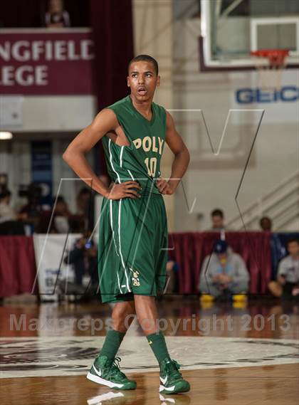 Thumbnail 1 in Long Beach Poly vs. Whitney Young (Spalding Hoophall Classic) photogallery.