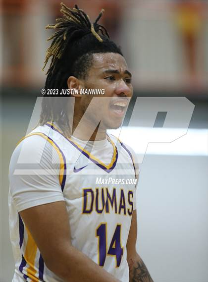 Thumbnail 1 in Dumas vs. Manila (AAA 3A Semifinal) photogallery.