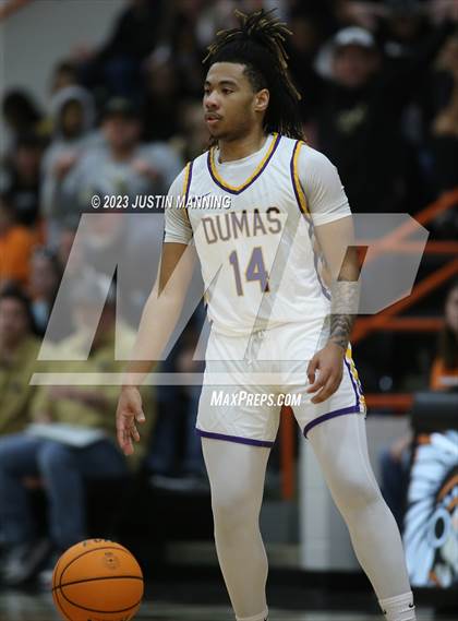 Thumbnail 1 in Dumas vs. Manila (AAA 3A Semifinal) photogallery.