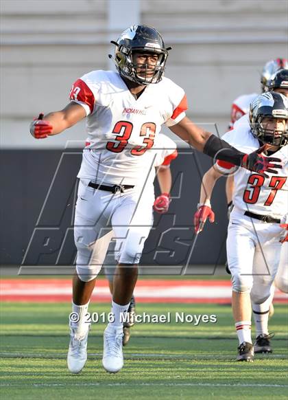 Thumbnail 2 in Indian Hill vs. New Richmond (Crosstown Showdown) photogallery.