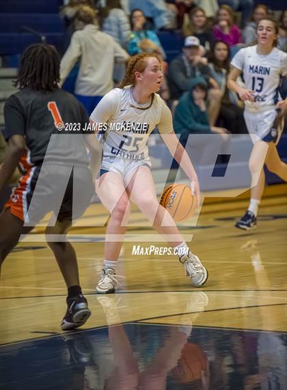 Thumbnail 2 in Central  vs Marin Catholic (CIF Division 2 Semifinal) photogallery.