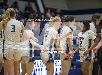 Thumbnail 3 in Central  vs Marin Catholic (CIF Division 2 Semifinal) photogallery.