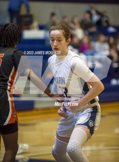 Thumbnail 2 in Central  vs Marin Catholic (CIF Division 2 Semifinal) photogallery.