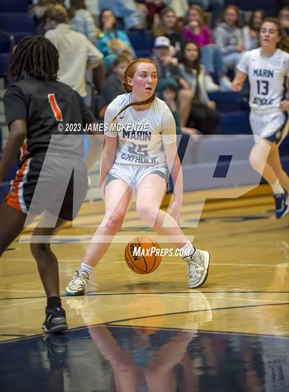 Thumbnail 1 in Central  vs Marin Catholic (CIF Division 2 Semifinal) photogallery.