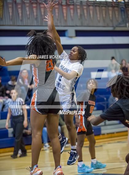 Thumbnail 2 in Central  vs Marin Catholic (CIF Division 2 Semifinal) photogallery.