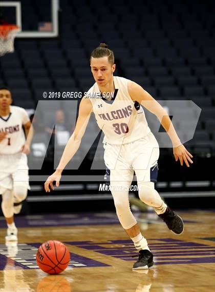 Thumbnail 3 in Turlock Christian vs Vacaville Christian (CIF SJS D6 Final) photogallery.