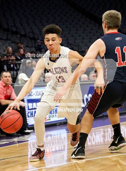 Thumbnail 2 in Turlock Christian vs Vacaville Christian (CIF SJS D6 Final) photogallery.
