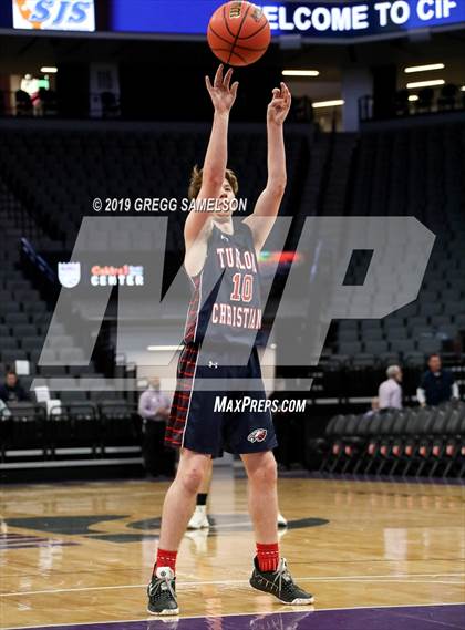 Thumbnail 2 in Turlock Christian vs Vacaville Christian (CIF SJS D6 Final) photogallery.
