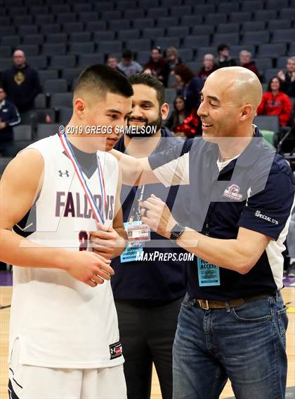 Thumbnail 3 in Turlock Christian vs Vacaville Christian (CIF SJS D6 Final) photogallery.
