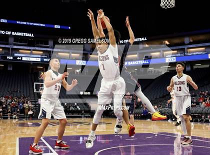 Thumbnail 1 in Turlock Christian vs Vacaville Christian (CIF SJS D6 Final) photogallery.