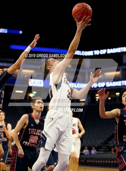 Thumbnail 3 in Turlock Christian vs Vacaville Christian (CIF SJS D6 Final) photogallery.