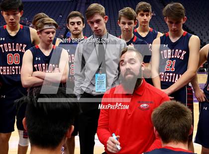 Thumbnail 1 in Turlock Christian vs Vacaville Christian (CIF SJS D6 Final) photogallery.