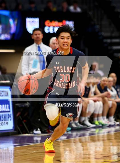 Thumbnail 3 in Turlock Christian vs Vacaville Christian (CIF SJS D6 Final) photogallery.